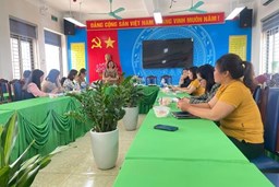 PHÒNG GIÁO DỤC VÀ ĐÀO TẠO KIỂM TRA, ĐÁNH GIÁ CHẤT LƯỢNG GIÁO DỤC TẠI TRƯỜNG MẦM NON HỢP THANH