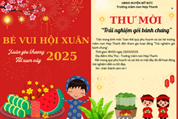 Hoạt động trải nghiệm Gói bánh chưng năm học 2024 -2025