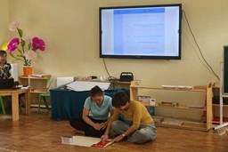 TRƯỜNG MẦM NON HỢP THANH CỬ GIÁO VIÊN THAM GIA TẬP HUẤN PHƯƠNG PHÁP GIÁO DỤC MONTESSORI