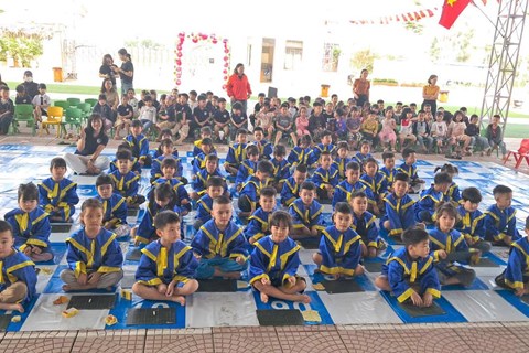 HỘI THI RUNG CHUÔNG VÀNG MÔN TIẾNG ANH CHO TRẺ 5 TUỔI