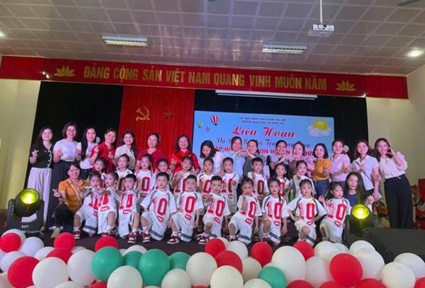 Hội thi Bé với trái bóng tròn năm học 2024-2025